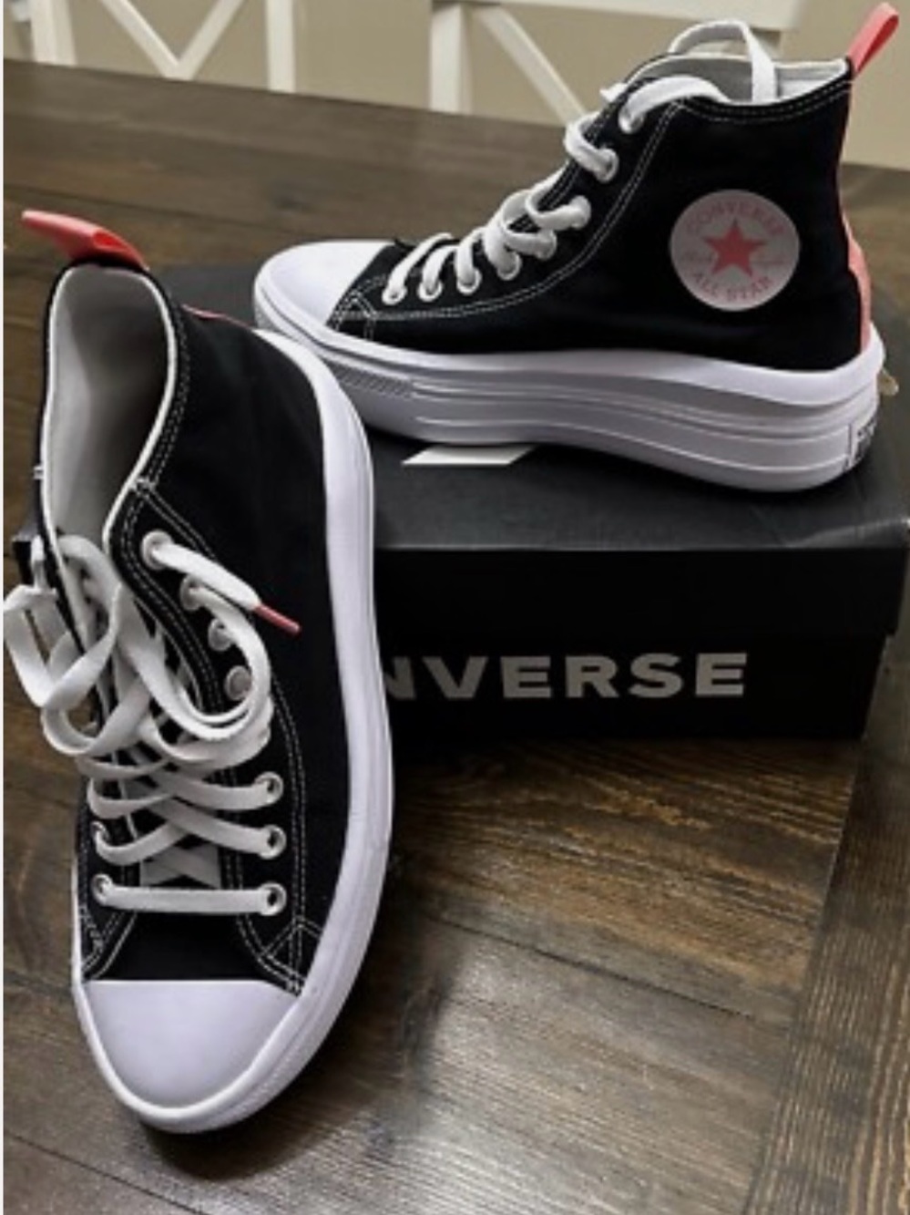 Converse Chuck Taylor All Star Move Big Kids' Platform Sneakers